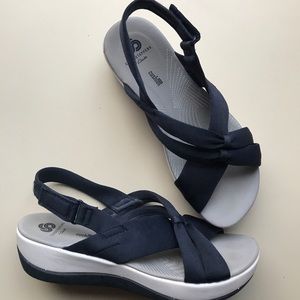 clarks cloudsteppers sandals arla belle